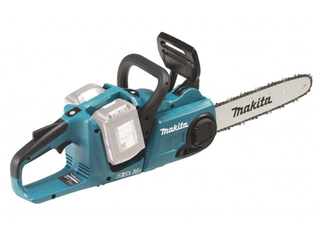 Аккум. пила цепная MAKITA DUC 303 Z шина 30 см (12"), 3/8, 1.1 мм (18+18 В, БЕЗ АККУМУЛЯТОРА) - фото 1 - id-p107787721