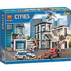 10660 Конструктор Bela Cities "Большой полицейский участок", 936 деталей, аналог Lego City 60141 в а