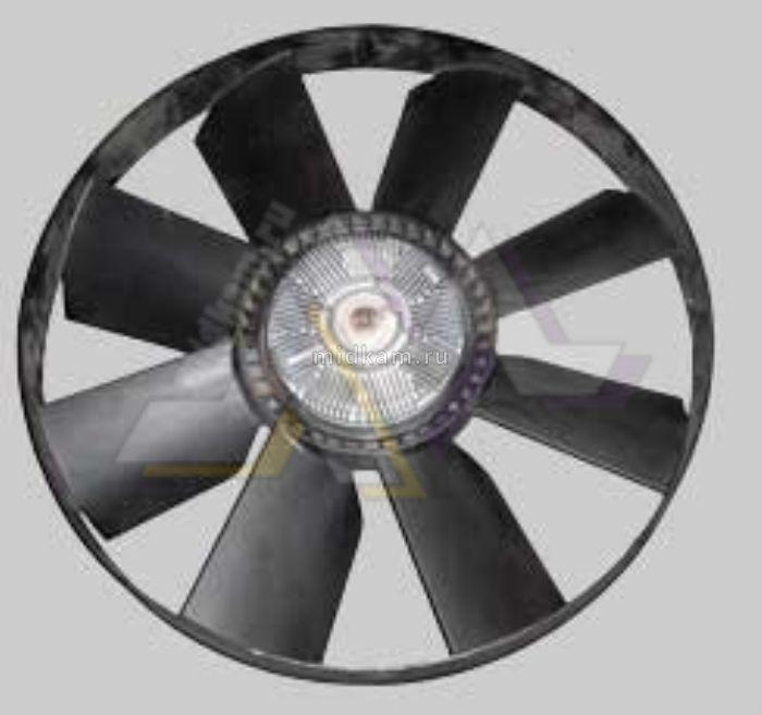 Крыльчатка вентилятора Евро-2 (с вязкостной муфтой) в сборе 654мм. - фото 2 - id-p107776111