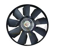 Крыльчатка вентилятора Евро-2,3 (с вязкостной муфтой в сборе, в обечайке) 704мм. / Fan Market