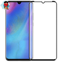 Защитное стекло для Huawei P30 Pro 2019 (VOG-L29) 5D (полная проклейка), цвет: черный