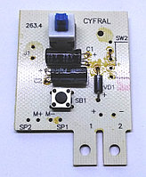 Печатная плата для аудиодомофонного абонентского устройства Цифрал КМ-2