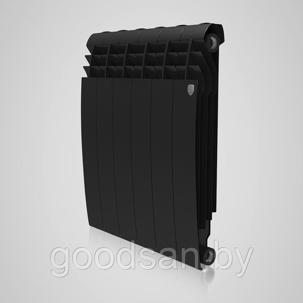 Радиатор ROYAL THERMO BILINER 500/90 биметалл цветной (серый, черный) - фото 2 - id-p52169448