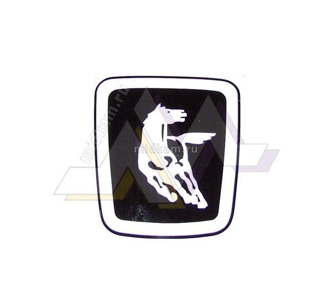 Эмблема (наклейка-логотип "Конь") на рейсталинговую панель - фото 1 - id-p107783458