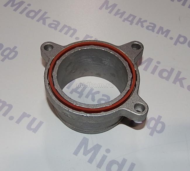 Патрубок впускного коллектора (прямой, металлический) с уплотнительным кольцом ISF2.8 - фото 3 - id-p107785317