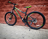 Горный велосипед Magnum Ideal 27.5 черный/зеленый, фото 2