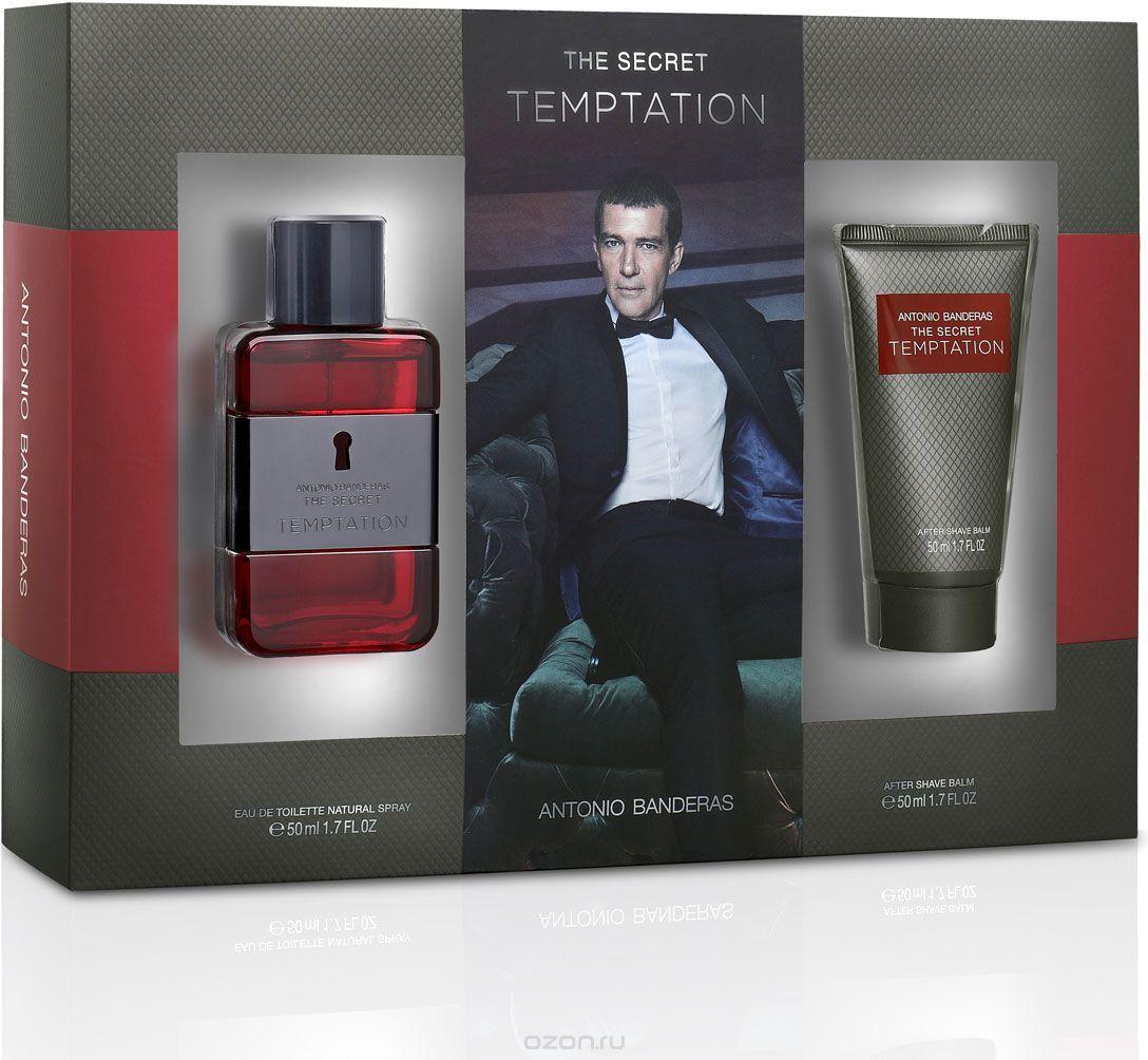 Antonio Banderas THE SECRET TEMPTATION men set (edt 50 ml + 50 ml after shave balm)