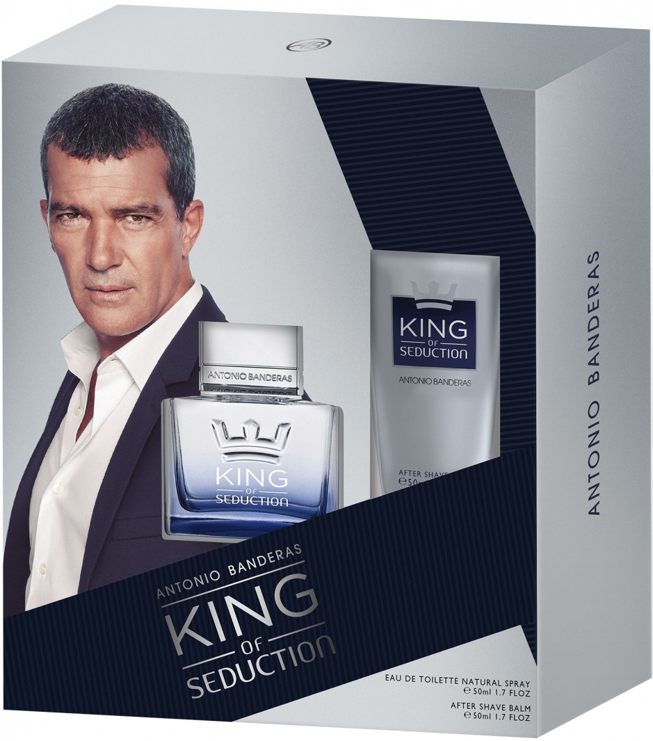 Antonio Banderas KING of Seduction for men set(50 ml  edt +a/sb 50 ml)