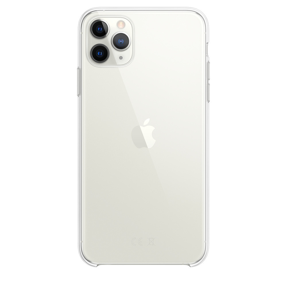 Силиконовый чехол TPU Case прозрачный для Apple iPhone 11 Pro Max - фото 2 - id-p107877621