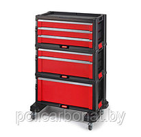 Комод для инструментов SET 6 DRAWER 1+2+3A CETAL-RED