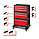 Комод для инструментов SET 6 DRAWER 1+2+3A CETAL-RED, фото 4