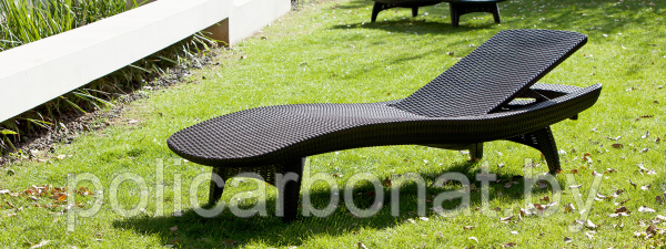 Шезлонг Keter Sun Lounger Pacific, коричневый - фото 7 - id-p107896431