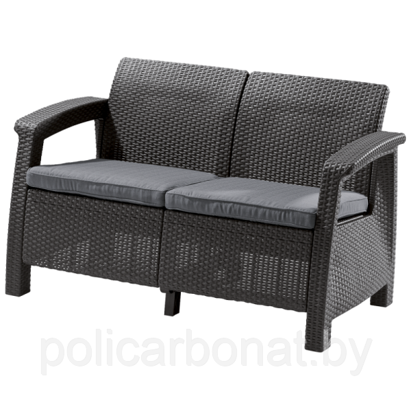 Комплект мебели Keter Corfu Set (Корфу Сэт), коричневый - фото 4 - id-p107896491