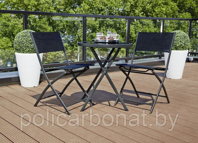 Комплект мебели (стол,два стула) Balkonset Mykonos - фото 3 - id-p107896570