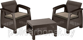 Комплект мебели Bahamas Weekend Set, коричневый