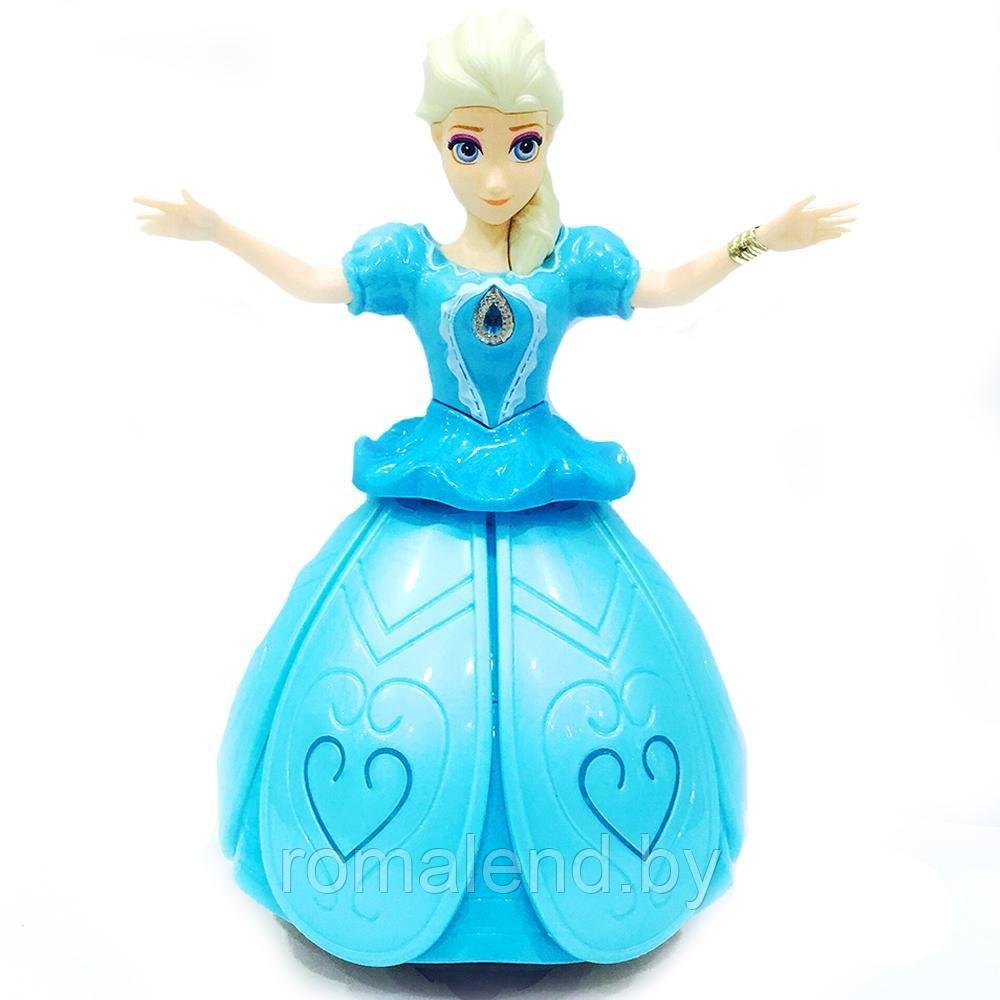 Кукла Эльза Frozen музыкальная, ездит, крутится. - фото 2 - id-p107898685