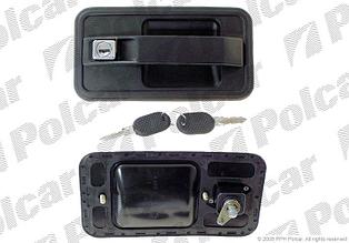 Ручка дверная левая CITROEN C25 / FIAT DUCATO / PEUGEOT J5