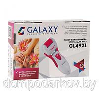 Электрическая роликовая пилка Galaxy GL 4921, 2 насадки, от 2хАА (не в компл.), розовая, фото 5