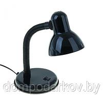 Настольная лампа с кнопкой «Ночь», чёрная, фото 2