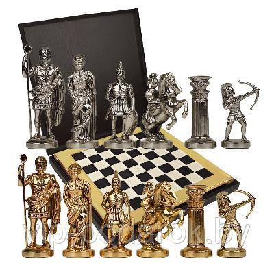 Шахматы сувенирные из металла Античные войны - фото 1 - id-p107909898