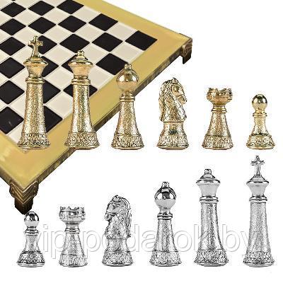Шахматный набор Стаунтон, турнирные из бронзы - фото 1 - id-p107909908