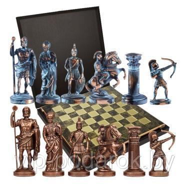 Шахматы эксклюзивные из металла Античные войны