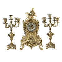 Часы с канделябрами Карранка Тападо BP-2706428-D