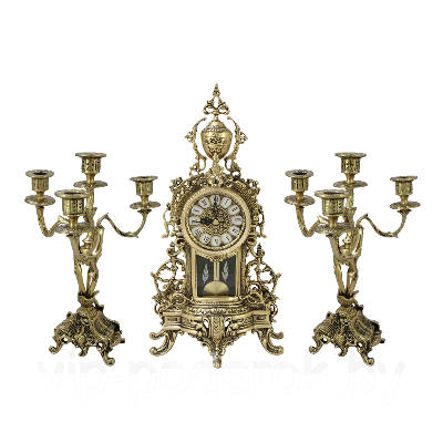 Часы с маятником с канделябрами Кафедрал Ново BP-2708690-D - фото 1 - id-p107911074