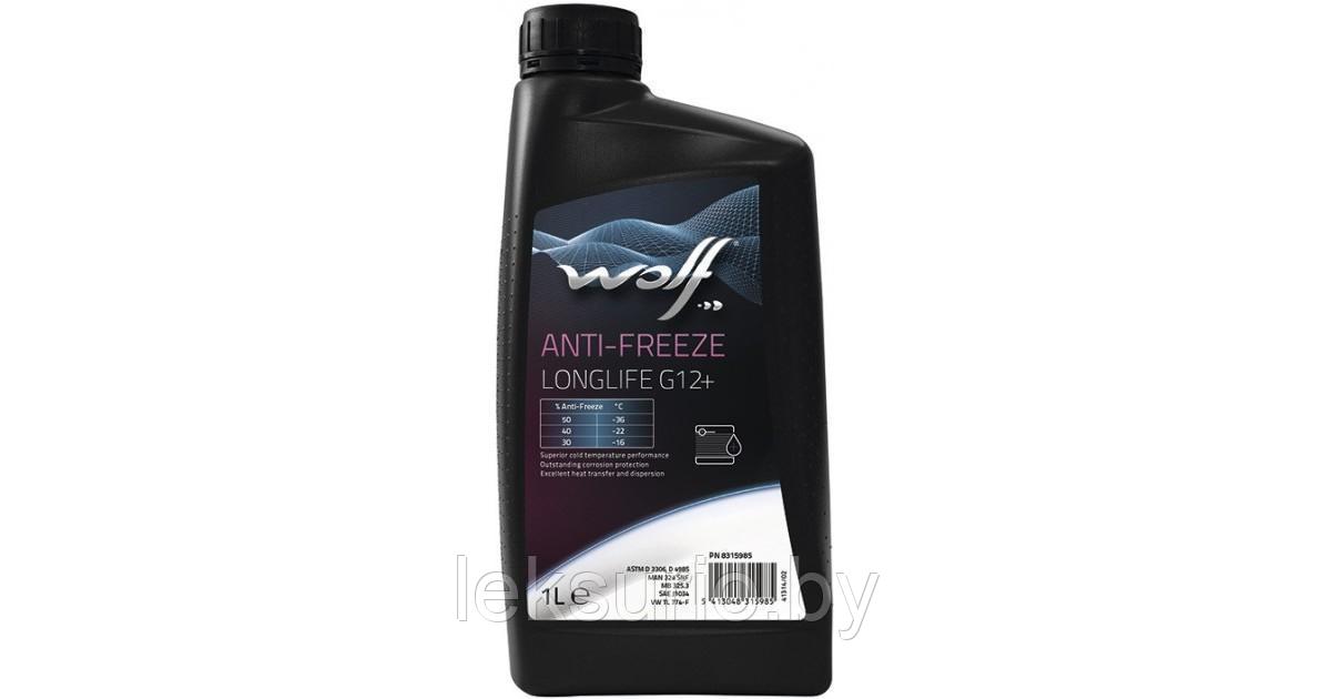 WOLF50101/1 G12+ COOLANT LONGLIFE -36°C 1 л  красный