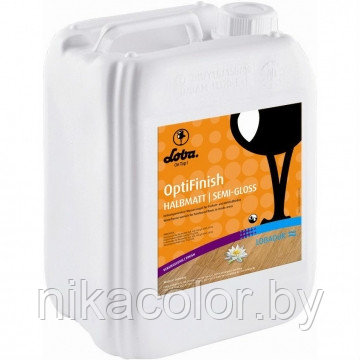 Лак паркетный Лоба Loba WS OptiFinish полуматовый 5L