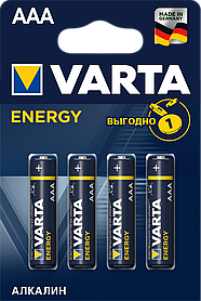 АКБ 1шт VARTA ENERGY 1 AAA LR603 04103229491F
