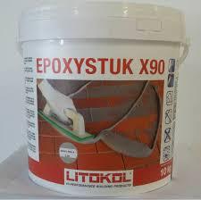 Эпоксидная затирочная смесь EPOXYSTUK X90 10 кг - фото 1 - id-p107943863