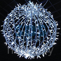 Светодиодный шар 3D(каркас) Диаметр 80см, фото 3