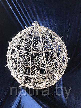 Светодиодный шар 3D(ажур) Диаметр 60см, фото 2