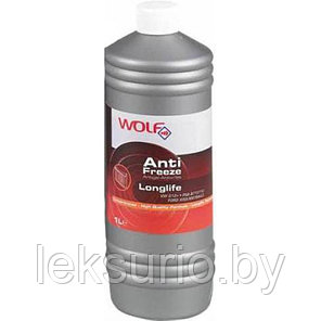 Антифриз концентрат WOLF G12+ Anti-freeze LongLife 50001/4 4л, фото 2