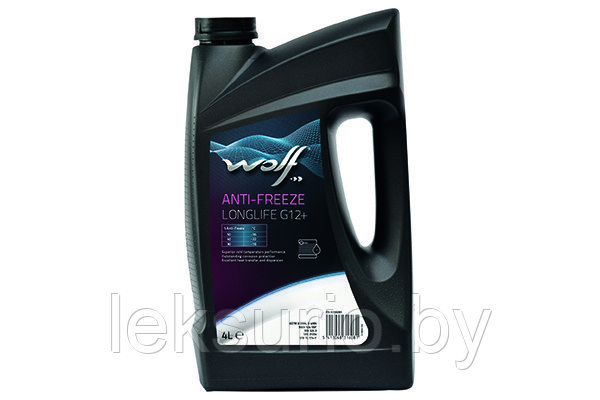 Антифриз концентрат WOLF G12+ Anti-freeze LongLife 50001/1 1л - фото 2 - id-p107945348