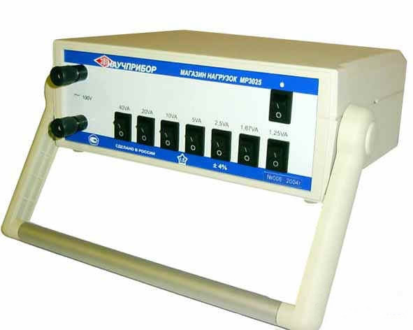 MP3025 (100V-80,42VA) магазин нагрузок для поверки трансформаторов напряжения - фото 1 - id-p107608143