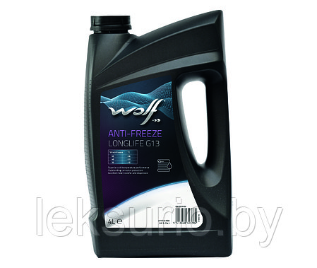 Антифриз WOLF G13 Coolant Longlife -36°C 1 л  красный, фото 2