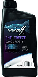 Антифриз концентрат WOLF G13 Anti-Freeze Longlife 1л красный