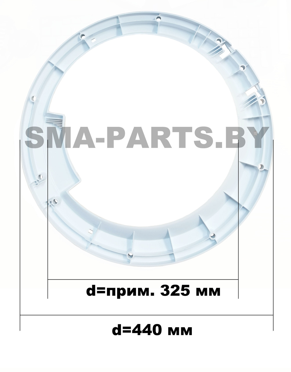 Обрамление люка (дверцы) для стиральной машины Atlant 771114101200 - фото 1 - id-p107964915