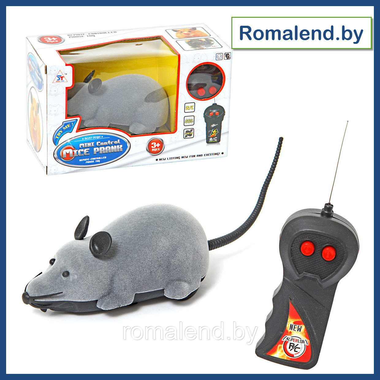 Мышь на радиоуправлении (Mini Control Mice Prank)