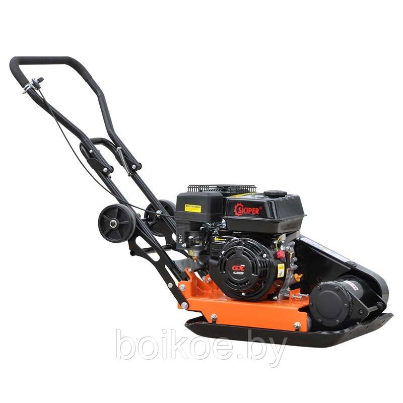 Виброплита Skiper C90L-WM (Loncin 200F, плита 54*42, 15кН)