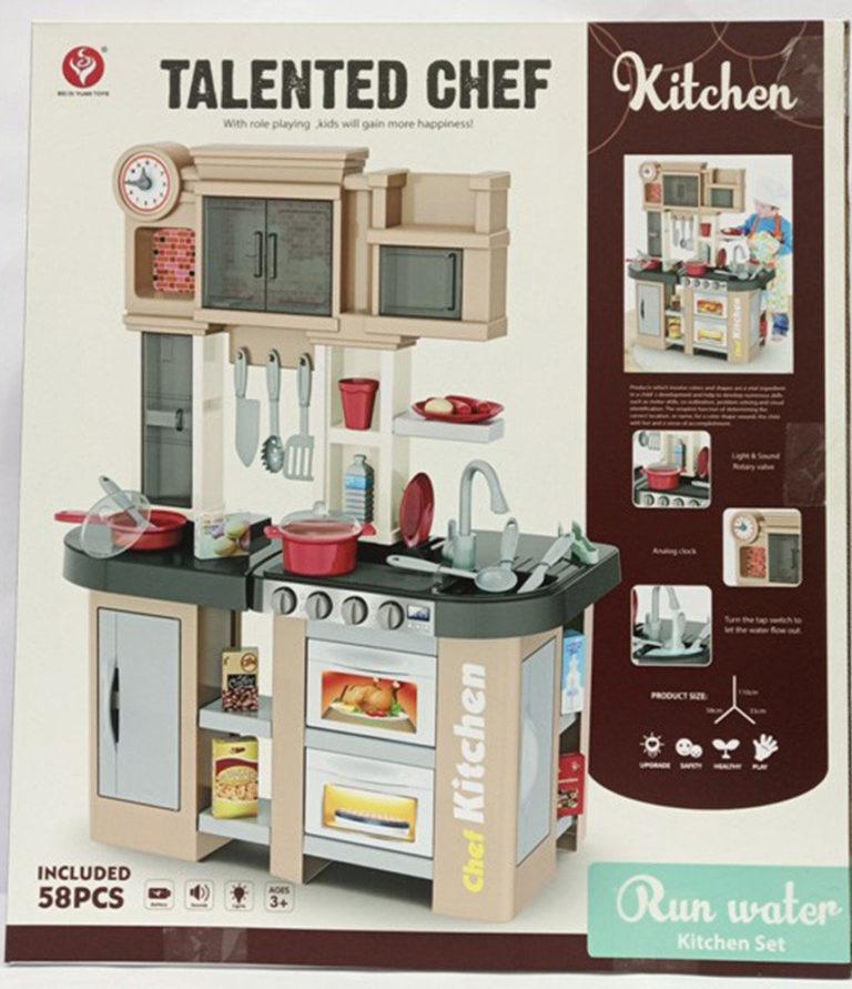 Кухня детская звуковая с холодильником и циркуляцией воды Kitchen Chef 922-102 - фото 1 - id-p66840472