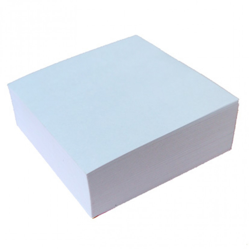 Белая бумага для заметок Блок 9*9*9 см - фото 1 - id-p675776