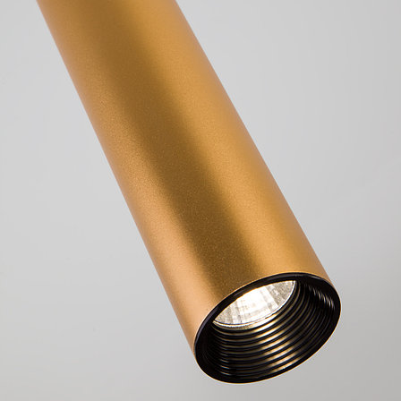 Подвесной светодиодный светильник 50161/1 LED золото Single Eurosvet, фото 2