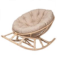 Кресло из ротанга «PAPASAN» белый