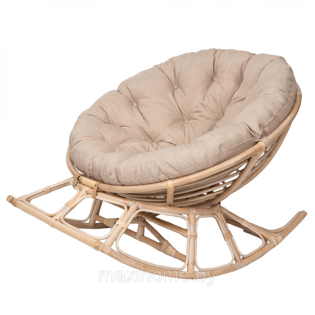 Кресло из ротанга «PAPASAN» белый - фото 1 - id-p108001347