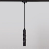Трековый подвесной светильник 50162/1 LED черный Scroll Eurosvet