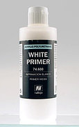 Грунт Surface Primer акриловый полиуретановый, белый (White), 200 мл, Vallejo, фото 3