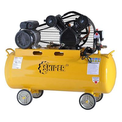 Воздушный компрессор SKIPER IBL3100V (до 300 л/мин, 8 атм, 100 л, 220 В, 2.2 кВт)